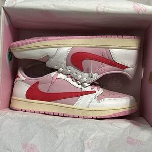 11.5US Nike Air jordan 1 x travis scott R£P$ ‘shy pinks’